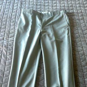 40x34 Haggar pants. Color is a light green tint of khaki.